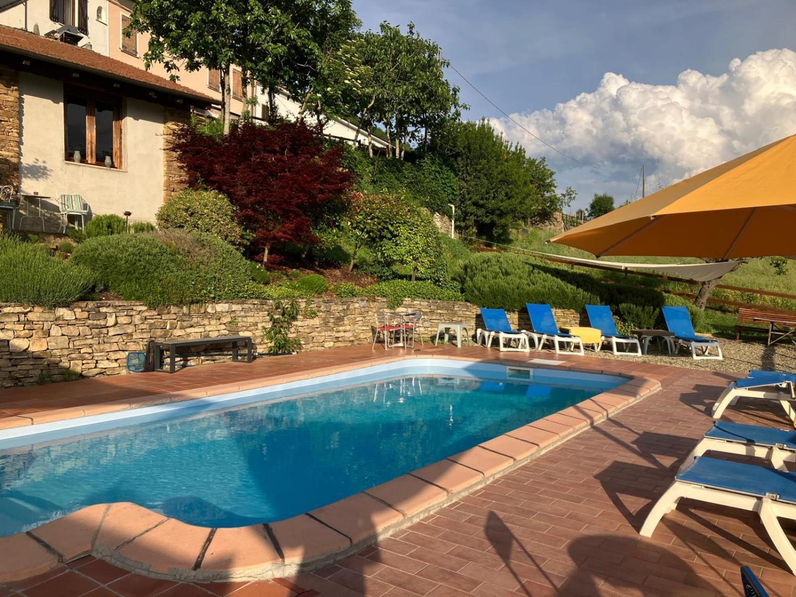 Casa Petra - Casa Tre Stelle - Casa Caneva - Ferien Fuer 6-14 Personen Ponti Luaran gambar